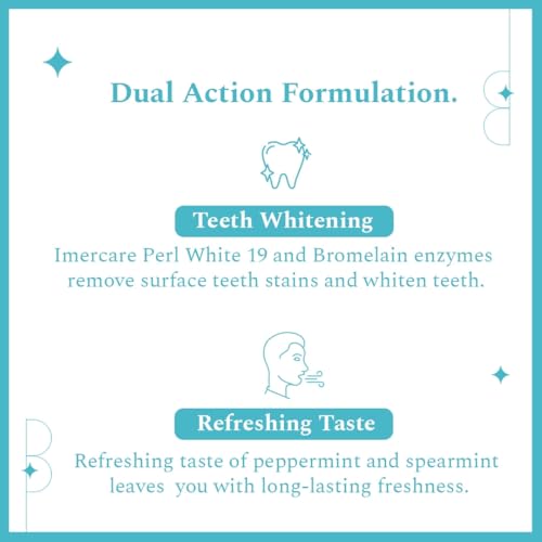 Image of Perfora Teeth Whitening Kit | Dream White Toothpaste | Teeth Whitening Powder | Activated Charcoal Toothpaste | Vitamin Enriched SLS & Fluoride Free | SLS Free & Made Safe Certified | Pack of 3
