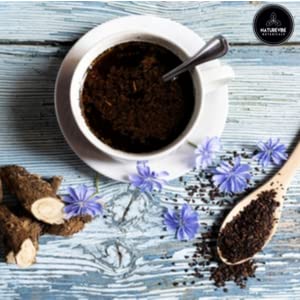 Naturevibe Botanicals Chicory Root Granules, 1lb | Roasted Chicory Granules | Caffeine free and Healthy coffee substitute