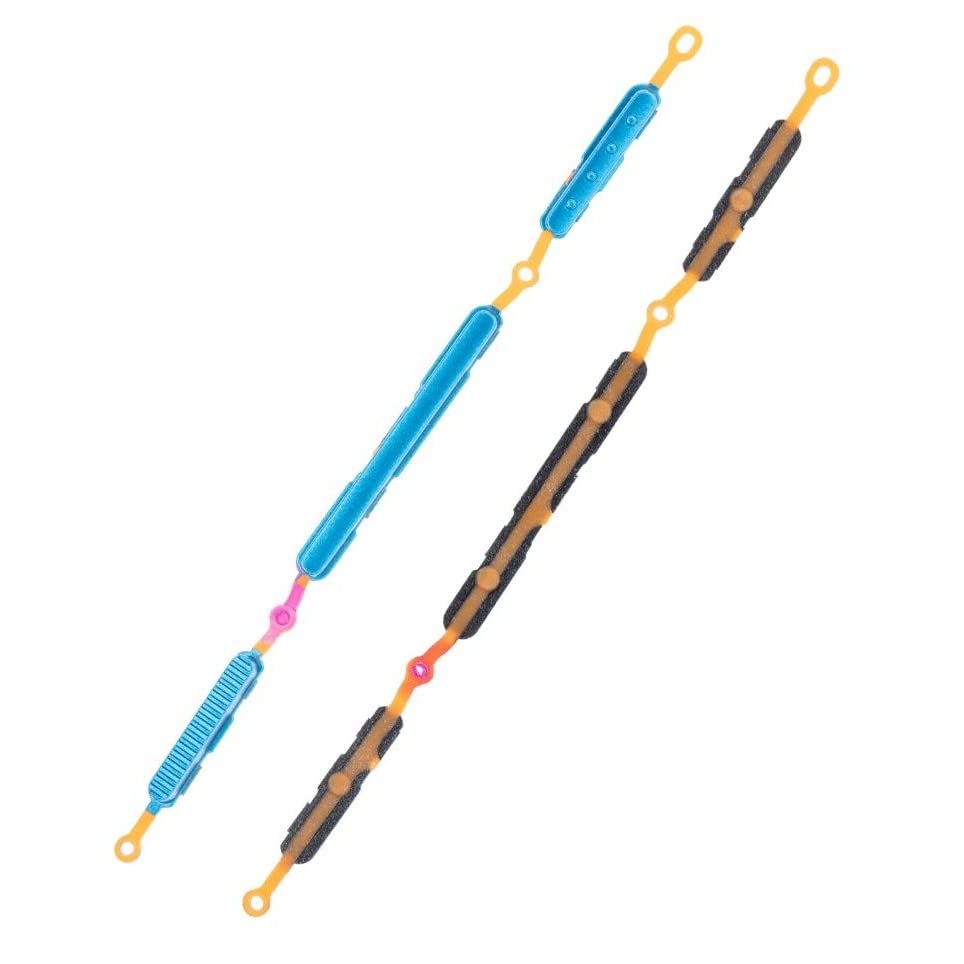 Mozomart External Power and Volume Button Side Button Out Keys Compatible for Motorola Moto One Fusion : Blue-image-18