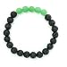 Mana Vibes Lava Rock and Matte Green Aventurine Essential Oil Bracelet, Unisex Essential Oil Jewelry 8mm