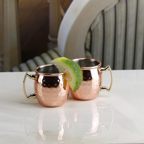 Cambridge EWMT01MTCB1BM Faceted Copper Mini Mule Mug Shot Glasses thumb #1