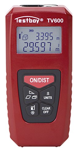 Testboy TV 600 T Medidor de Distancias con Láser