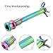 JMFahrrad Titanium Bike Disc Brake Caliper Bolts with Snap Rings, Mountain Bicycle Brake Pad Screws, 1 Pair (Gold)