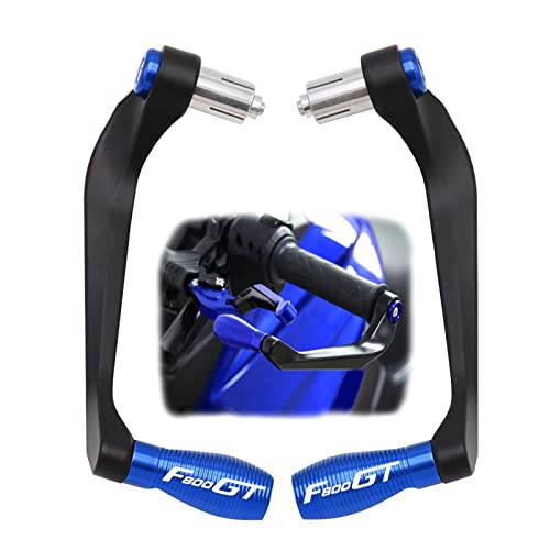 Protège-mains pour moto BMW F800GT turquoise : garde de guidon et leviers