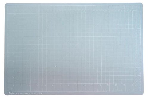 Darice 12-Inch-by-18-Inch Clear Cutting Mat, Grade A
