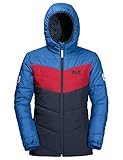 geschmeidig Jack Wolfskin Unisex Kinder THREE HILLS JACKET KIDS Winterjacke, night blue, 140