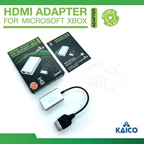 Kaico Original Xbox HDMI Adapter, Xbox2HDMI with Toslink Optical Audio - 1