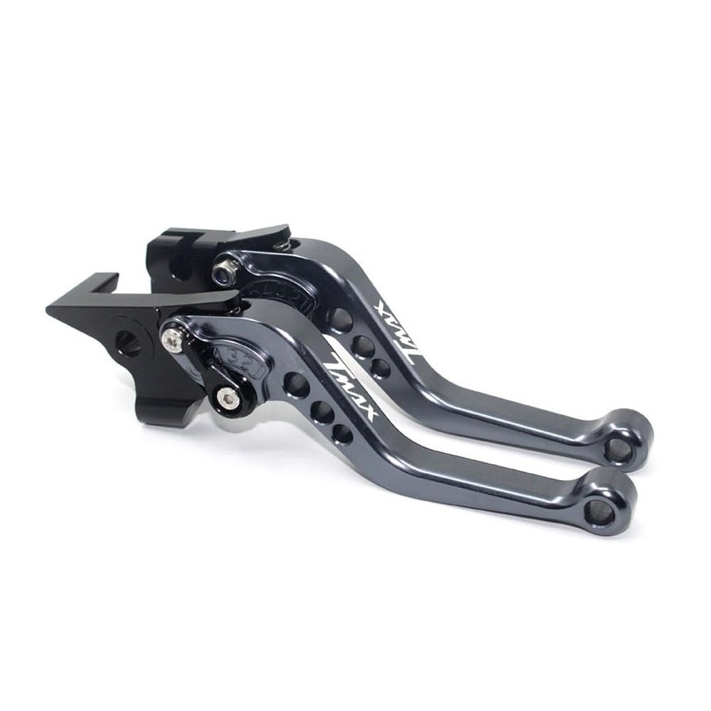 Gfjvcgjru R Motorcycle Brake Clutch Levers Motorcycle Accessories Fit Fo Ya&Maha Tmax500 2001-2007 Cnc Adjustable Brake Handle Clutch Levers