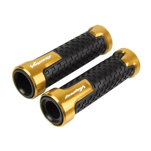 Poignée Guidon Moto XL1000 en Aluminium CNC et Caoutchouc Grip pour Varadero 22mm