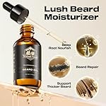 Waking Forest Beard Oil - Beard Oil for Men Thicker Beard with Vitamin E, Rosemary, Castor Mustache Oil for Black Men, Softens & Strengthens Beard Care Oil (Sandalwood, 1oz) - Image 4