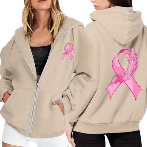 Sweat à capuche femme en coton molleton ample et confortable pour l'hiver