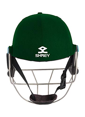 Image of Shrey Master Class Air 2.0 Stainless Steel Green Xs Cricket Helmet