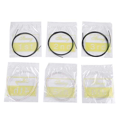 Nylon Classical Guitar Strings,Guitar String for Classical Guitars Musical Instrument Accessory Part(Black&white)