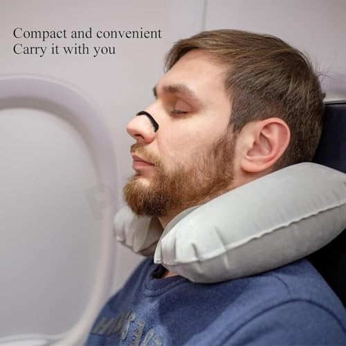 Image of PANCA Magnetic Nose Strips for Breathing & Snoring Support | Nasal Dilator Strips for Men | Reusable Anti Snoring Nose Clip for Better Airflow During Sleep | Easy Night Use