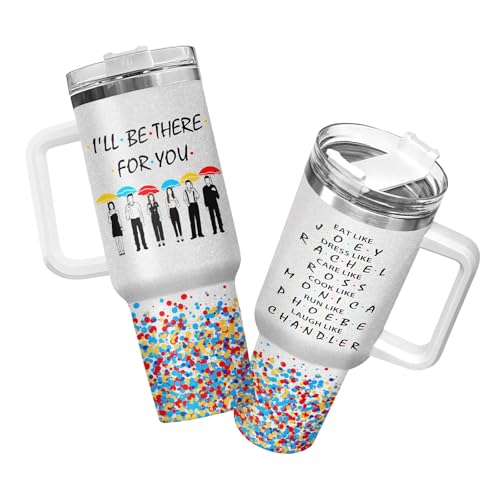34HD Friends 40oz Insulated Tumbler