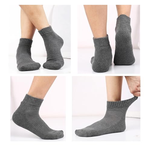 Image of Women Cotton Ankle Socks Soft Comfortable Durable Breathable Reinforced Double Layer Cushioned