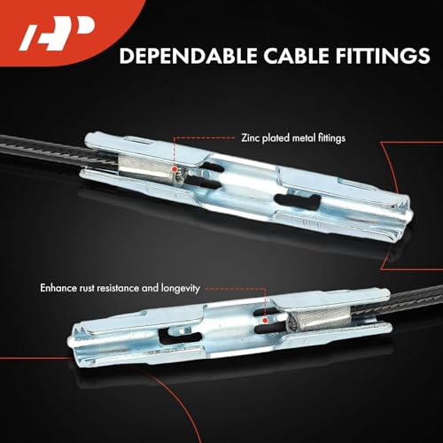 Cable de freno de estacionamiento repuesto intermedio Chevrolet Silverado 2003-2011 4