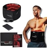 Sacred Healing Infrared + Red Light Therapy Belt - Full Body Portable Advanced Medical Grade Tech...