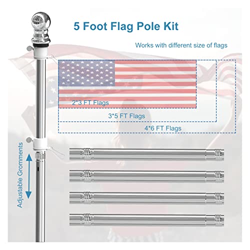 MONTAGE MURAL DRAPEAUX Des États-Unis Support Ventouse Mât Universel EUR 37,98 - PicClick FR