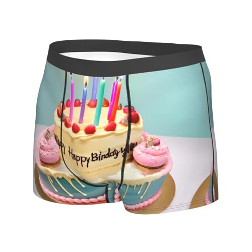 Arches National Park Print Men's Underwear Briefs,Men's Boxer Briefs, Soft and Breathable Cotton Underwear,1-Pack2