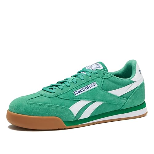 Reebok Campio XT Mens Sneakers, Upgrade Green/Twilight Blue/Gum, 12/Women 13.5