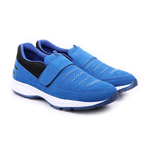 Buy GOSSI Men's Casual Sports Shoes Without Lace_Blue_7 UK at Amazon.in