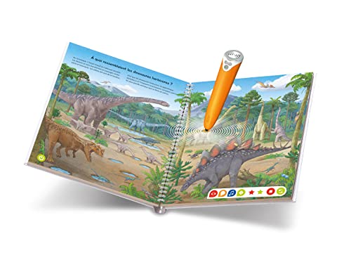 Ravensburger tiptoi® Coffret Complet Lecteur interactif + Livre Je découvre Les Dinosaures Jeu éducatif électronique sans écran A partir de Version française 00 143 - vue 8
