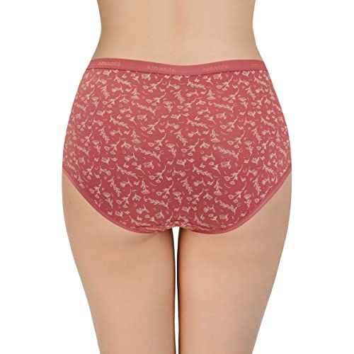 Image of Amante Printed Cotton Full Brief Panty Pack(Pack of 3)