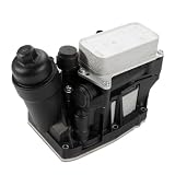 Topteng 11428507697 Motoröl Kühlerfilter, 11428507685 Ölkühler fit für BMW 1er 3er 4er 5er X1 X3 X4 X5, Nur für Automatikgetriebe