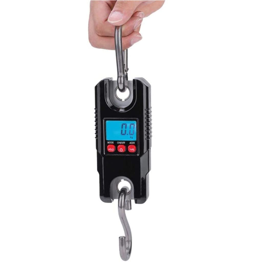 Digital Balance Fishing Weighing Electronic Scale 300kg Heavy Hanging Stainless Steel Hook Luggage
