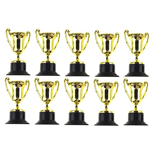 Amosfun Troféu De Plástico Brinquedo Para Crianças Brinquedo De Beisebol Brinquedo A Granel 20 Peças