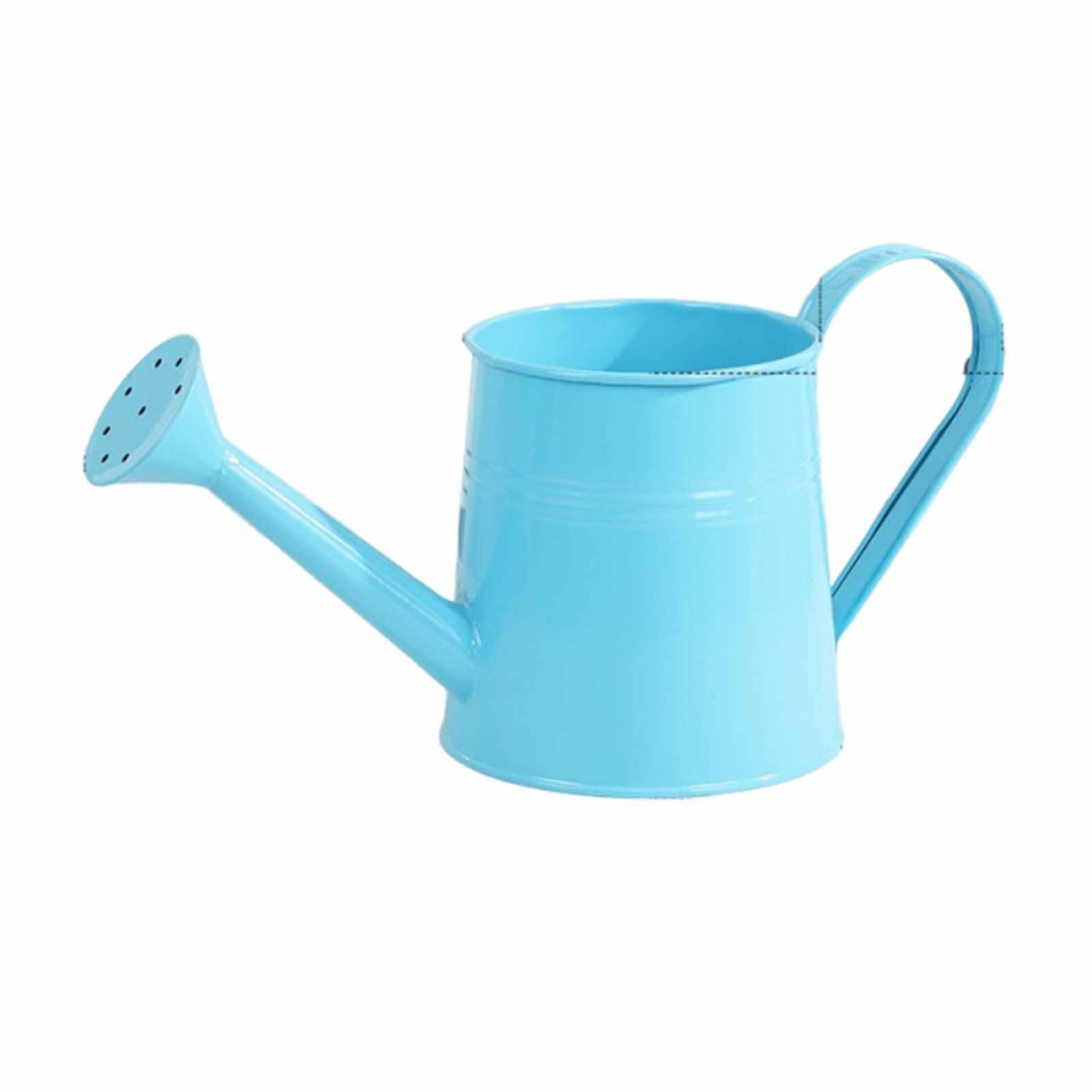 Small Watering Can Outdoor Metal Watering Can with Handle 1 Litre Gardening Water Pots Children Sprinkling Kettle For Bonsai Flower Potted Plant Home Backyard Garden Balcony Indoor & Outdoor Lawn