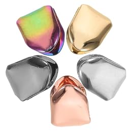 Grill Cap Dental Jewelry Single Tooth 5pcs Stainless Steel Hip Hop