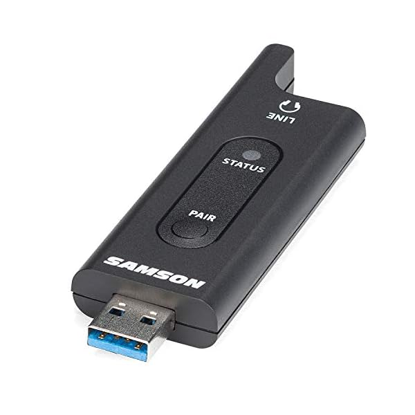 Samson XPD2 USB Wireless System mit Lavalier-Mikrofon + keepdrum WS05 Fell-Windschutz – Bild 4