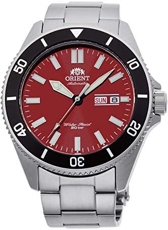 Orient Kano/Big Mako Men's Automatic Manual Winding Mechanical Sports Steel Silicone Wrist Watch - Underwater