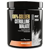 Maxler 100% Golden Citrulline Malate Powder - Vegan L-Citrulline DL-Malate 2:1 Amino Acid - Pre Work