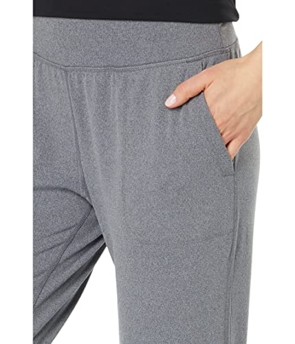 Champion Touch Joggers, Soft, Women’s Stretch Sweatpants, C-Patch, 27' Inseam, Ebony Heather, X-Small #TOP2