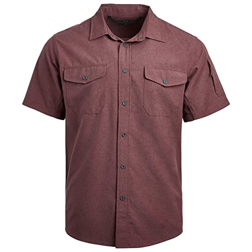 Vertx Recce Technical Short Sleeve Tactical Shirts for Men, CCW, EDC Shirt Outdoor, Overlanding, Hiking, Adventure