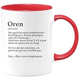 POURQUOI CE MUG EST FAIT POUR UN SUPER OREN ? : Rien de tel qu'un mug de qualité pour savourer chaque gorgée de café ou de thé. Cette tasse originale l'accompagnera à chaque instant, que ce soit au travail en tant que super oren à la maison.