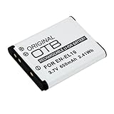 Capacity: 650mAh OTB Batteria Per Nikon Coolpix W100, 650mAh, Sostituito: EN-EL19 