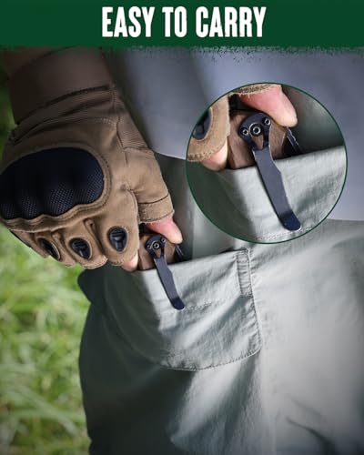 Customization Mill Oak Wood Pocket Knife
