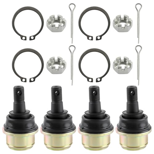 MOTOALL Ball Joints Upper or Lower M12*1.25 for Honda TRX300FW Fourtrax 300 4X4 1988-2000 Pack of 4