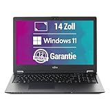 Fujitsu LifeBook U748 14 Zoll Full HD Laptop Intel Core i5-8250U@ bis zu 3,4 GHz 16 GB 256 GB SSD mit Windows 11 Pro & GRATIS Antiviren-Software inkl. 12 Monate Garantie (Generalüberholt)