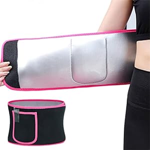 130 cm / 51.2 inch Lengthened and Thickened Waist Trainers for Women Belly Fat, Waist Trainer Sweat Band for Women, Sweat Waist Trimmer Sweat Belt for Stomach Weight Loss