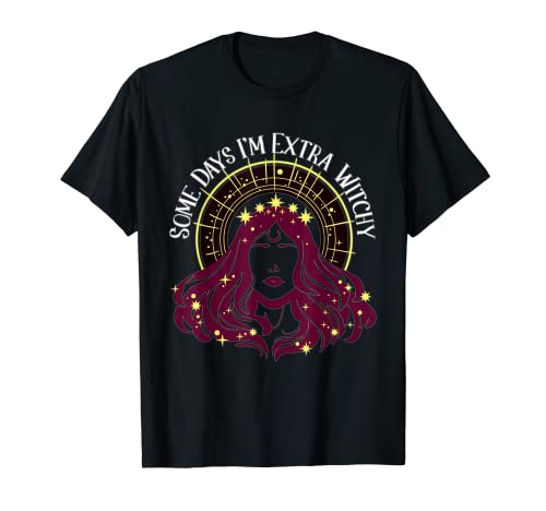 Soy extra bruja inspiradora manifestación cristales Camiseta