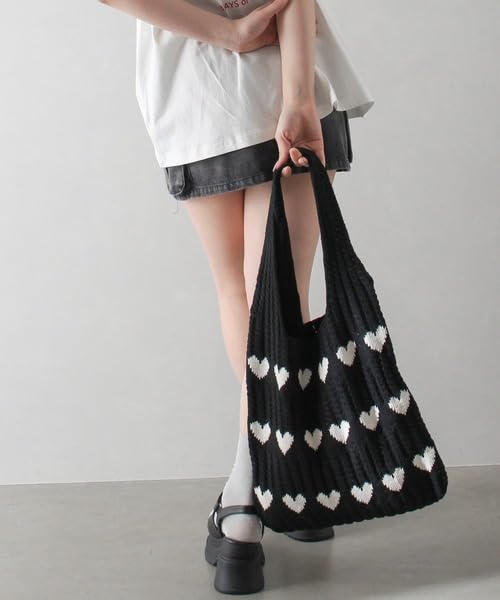Image of Knit beach bag, Crochet Beach bag,Beach bags for women Knitted beach bag for summer