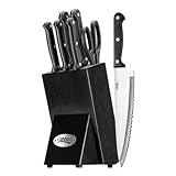 Ginsu 0 Essential Series 8-Piece Cutlery Set with Black Block