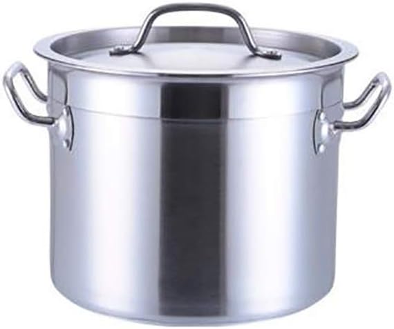 ステンレス製ストックポット、複合底スープポット、ステンレス製蓋、鏡面仕上げ - 50cm、30 * 30cm () ステンレス製ストックポット、  複合底スープポット、ステンレス製蓋、鏡面仕上げ - 50cm、30 * 30cm () 蓋付き大型ストックポット - ステンレススチールストックポット  ... ストックポット - ステンレス製ストックポット、蓋付きスープポット、家庭用キッチンとレストラン用ストックポット、複合三重底
