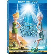 DVD Disney Fairies: Secret of the Wings Book