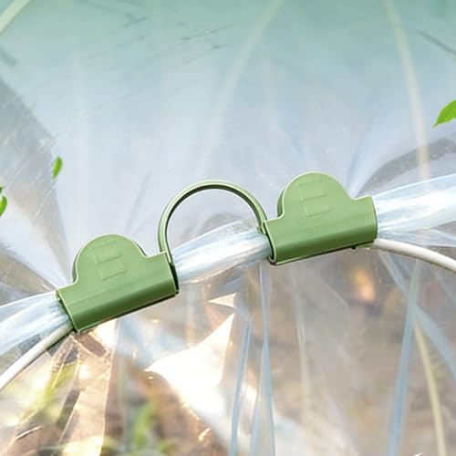 Pinzas para lona de huerto familiar, 200 piezas para asegurar redes contra el sol en verano 3